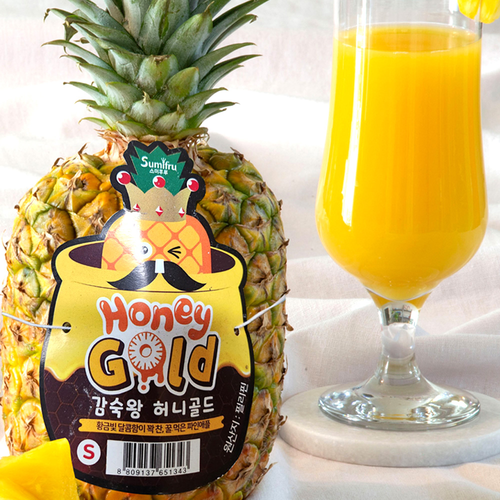 감숙왕 고당도 허니팟 파인애플 중과